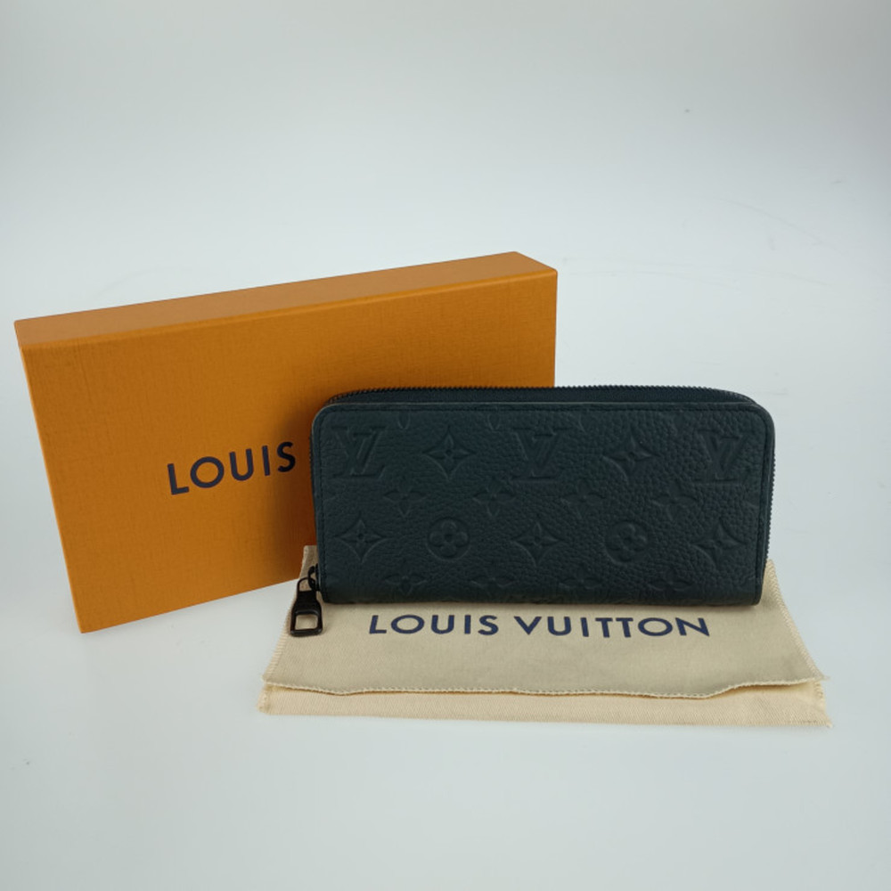 LOUIS VUITTON Louis Vuitton Zippy Wallet Horizontal Long M11721 Black Taurillon - Picture 10 of 10
